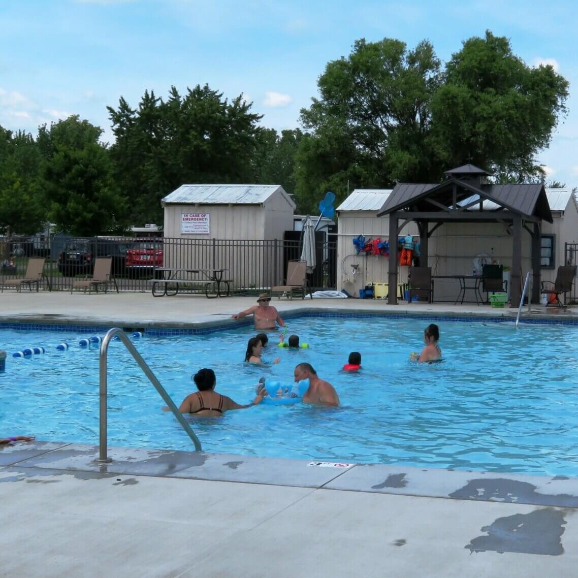 Greenwood Acres Family Campground Swimming Pool