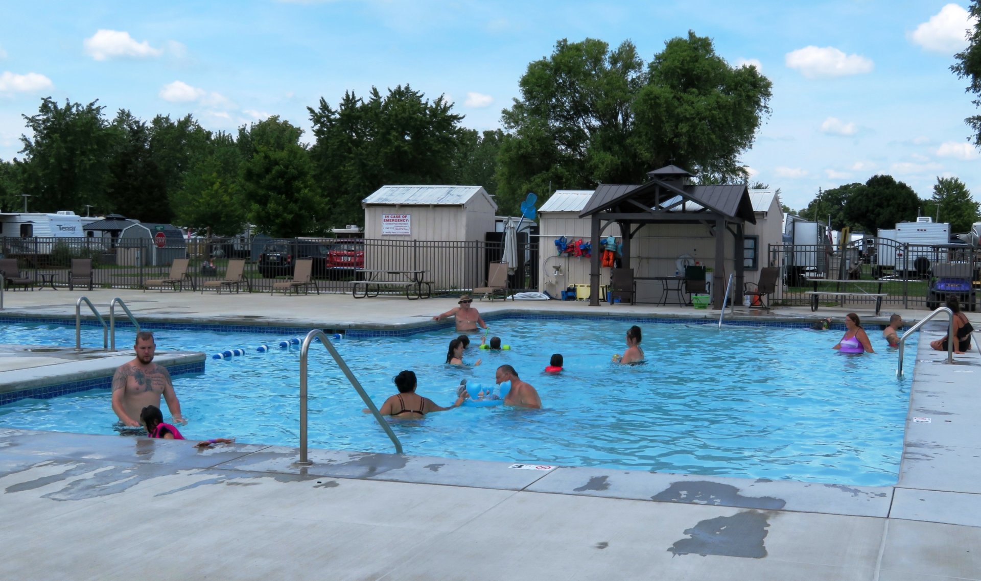 Greenwood Acres Family Campground Swimming Pool